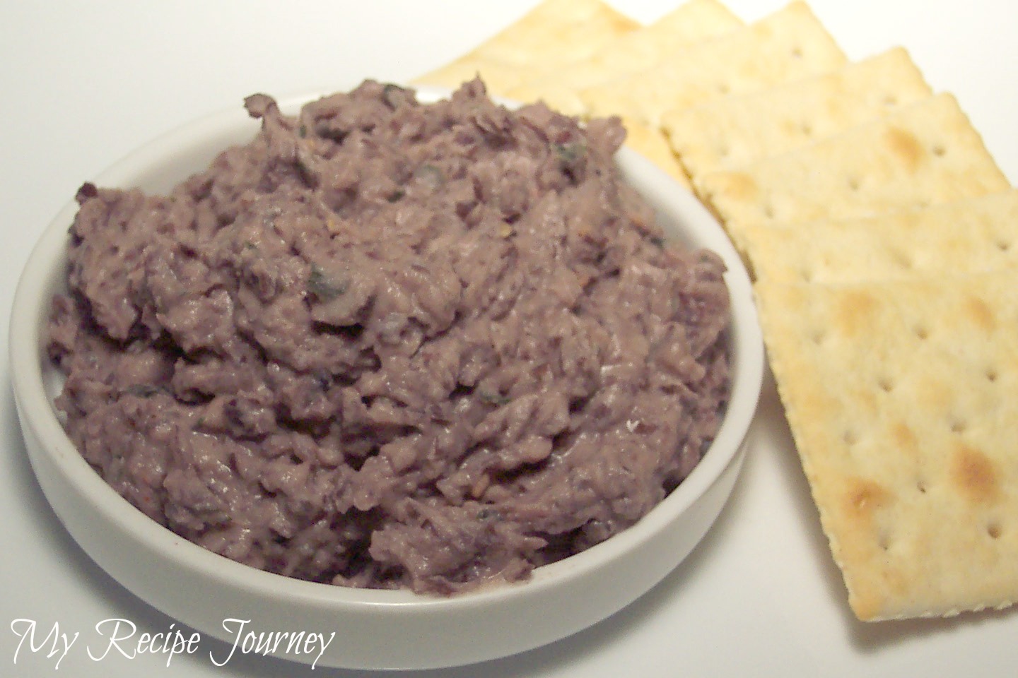 My Recipe Journey Black Bean Hummus with Lemon, Garlic and Sesame!
