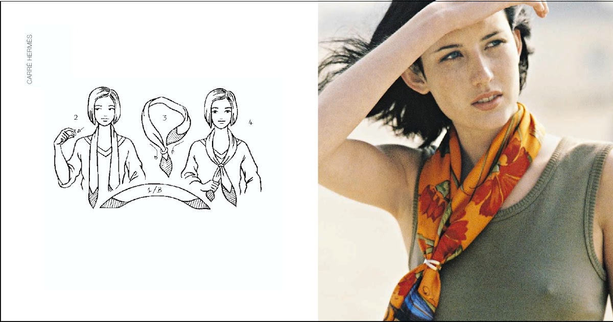 Scarf Tying Ideas Hermes Scarf Ring