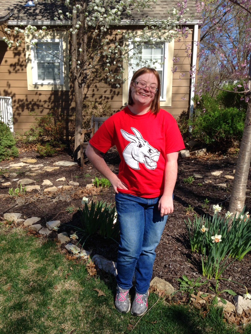 First Downs for Down Syndrome Blog Off to College Elli Walker to