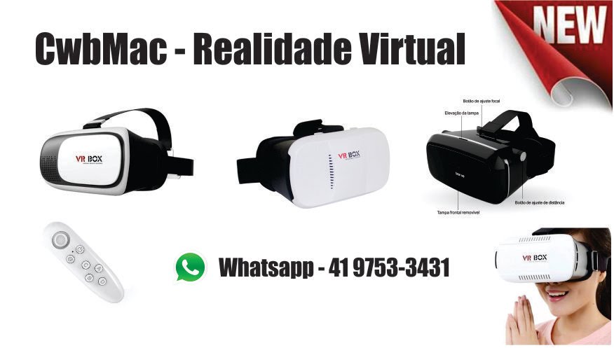 CwbMac - Whatsapp - 41 9753-3431 - Realidade Virtual 