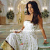 Vidya Balan in White colour Anarkali suit