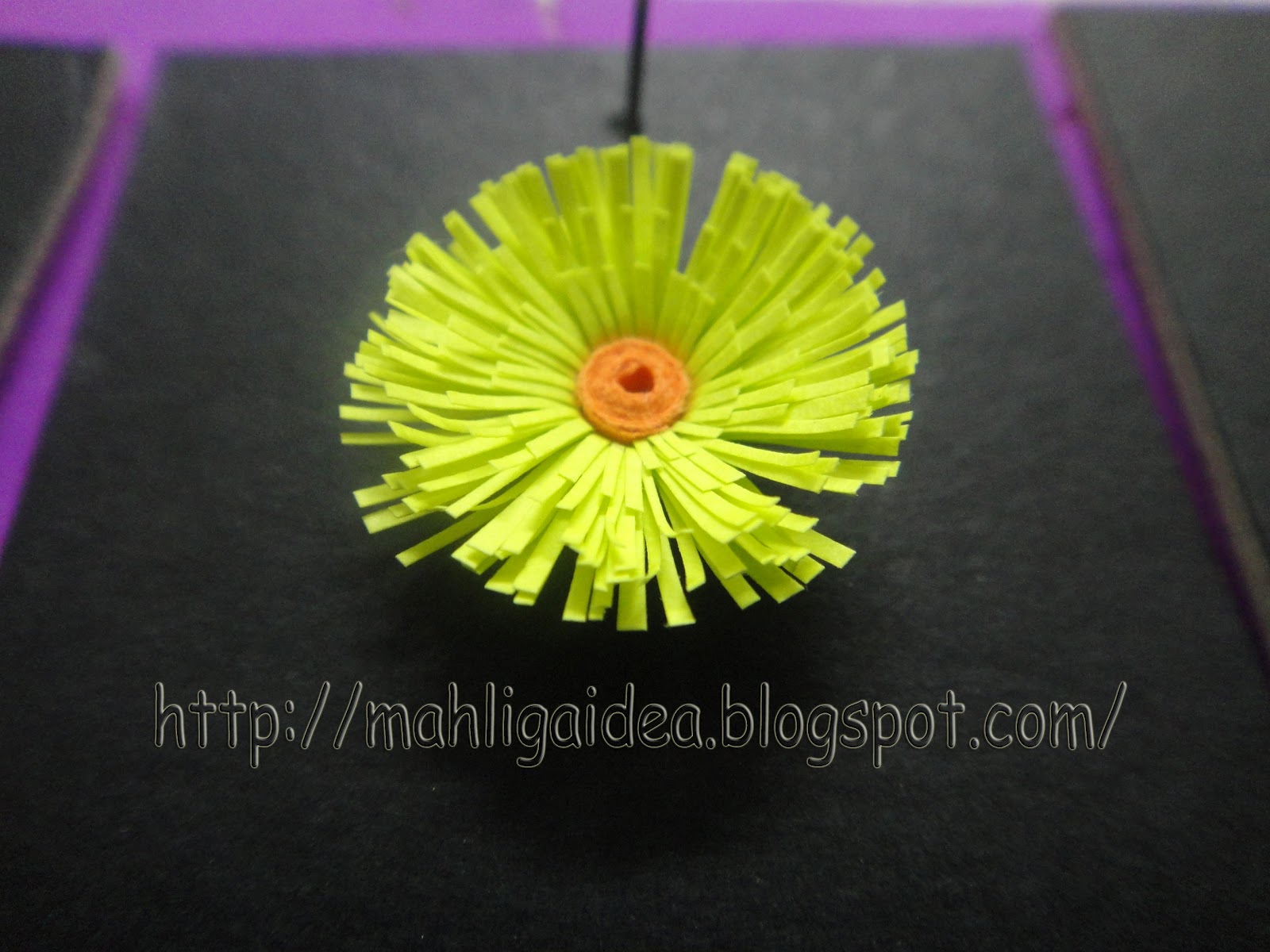 Mahligai Idea Quilled Flower 4 Daisy