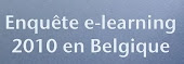 Enqute sur le e-learning en Belgique