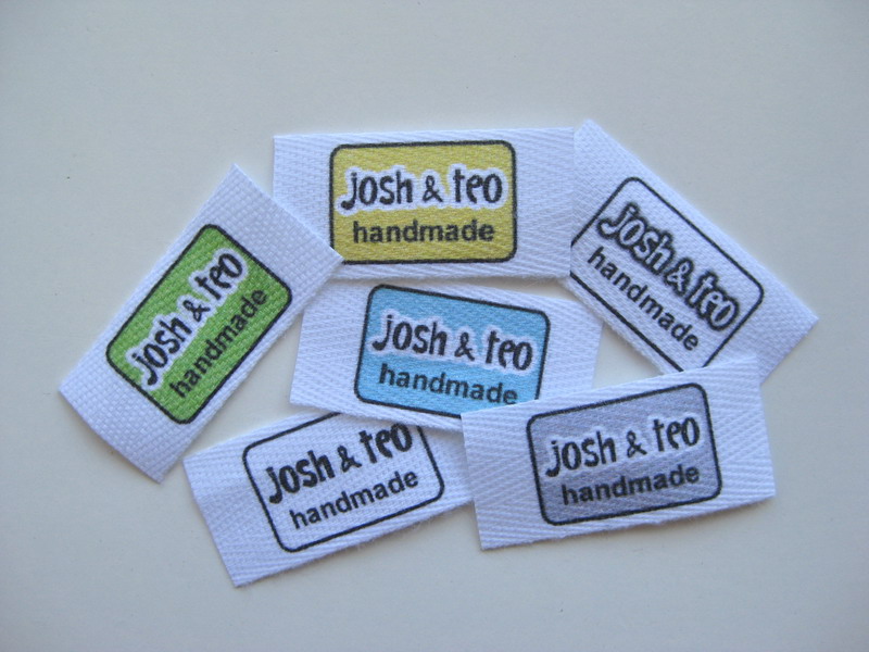 My Handmade Home New Labels from Twill Tape Guy