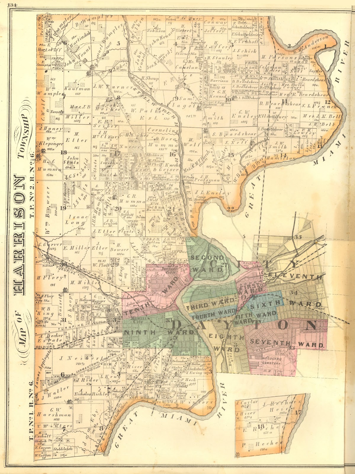 MoselMiami Musings Montgomery county, Harrison township, 1875