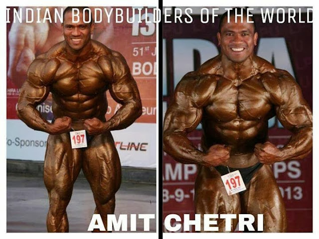 Amit Chhetri a Indian Gorkha Body Builder - Videos and Photos