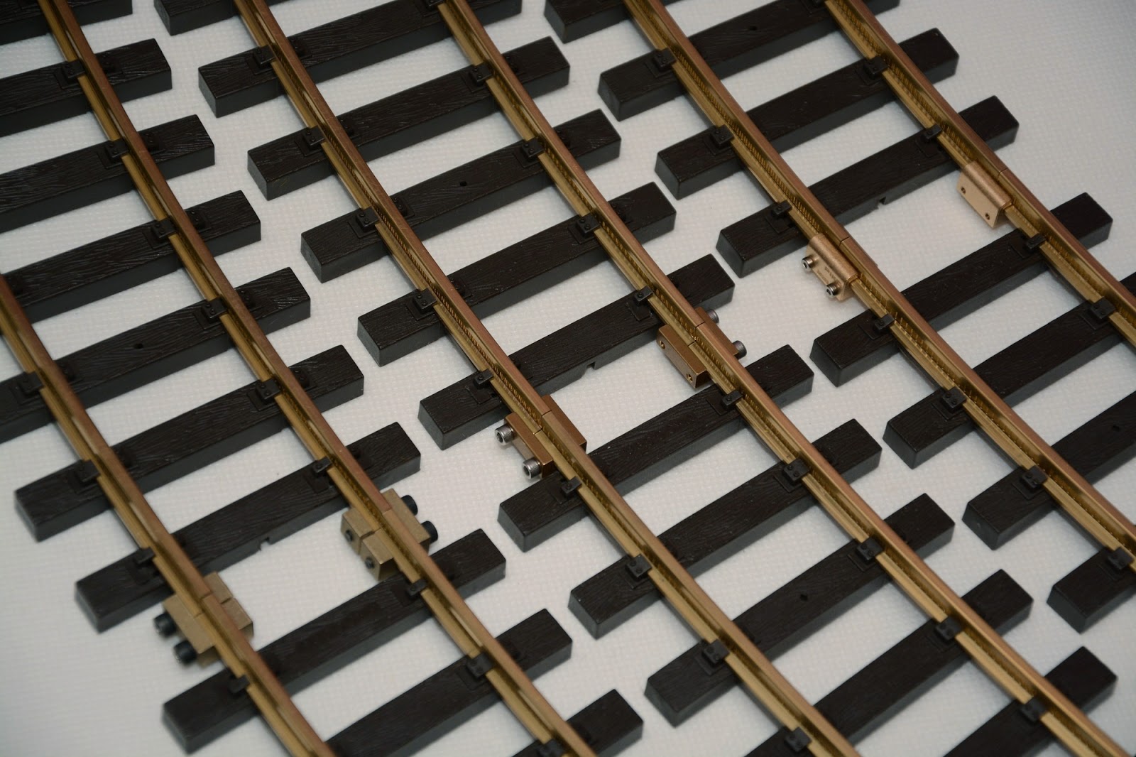 My Miniature Worlds First look at GScale rail clamps