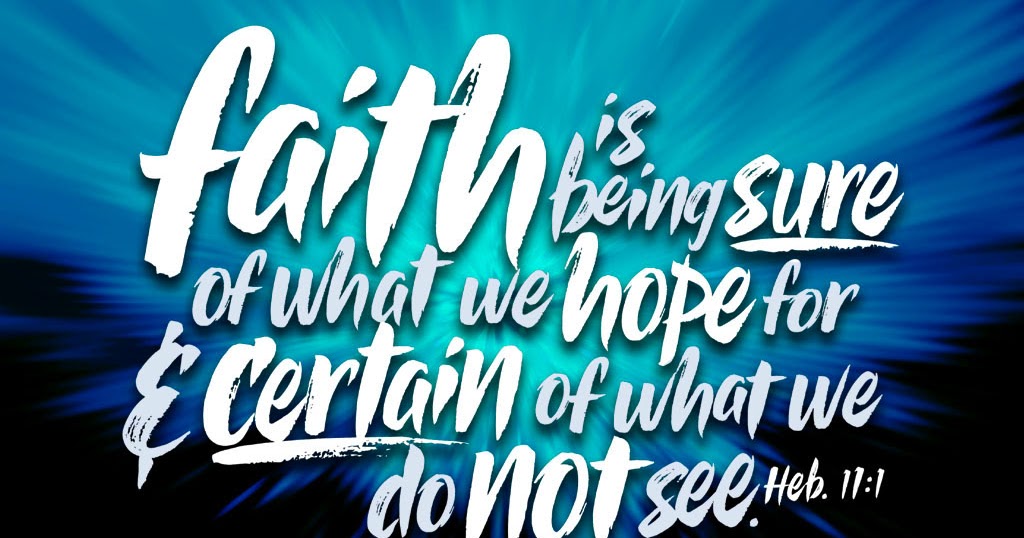 Salvation & Faith Blog Faith is our anchor in ALL things