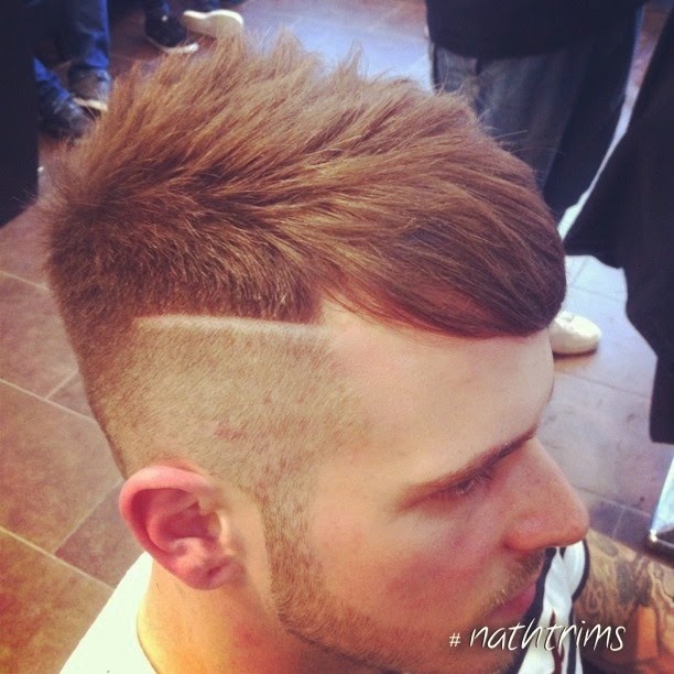 popular line hairstyle men