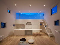Hiroshima Single House Design with Light Creatively Build Among Apartments and Townhouses Hiroshima Single House Design with Light Creatively Build Among Apartments and Townhouses