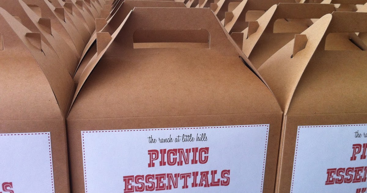 Blog Kraft and Red Kids Picnic "Essentials" Kits!