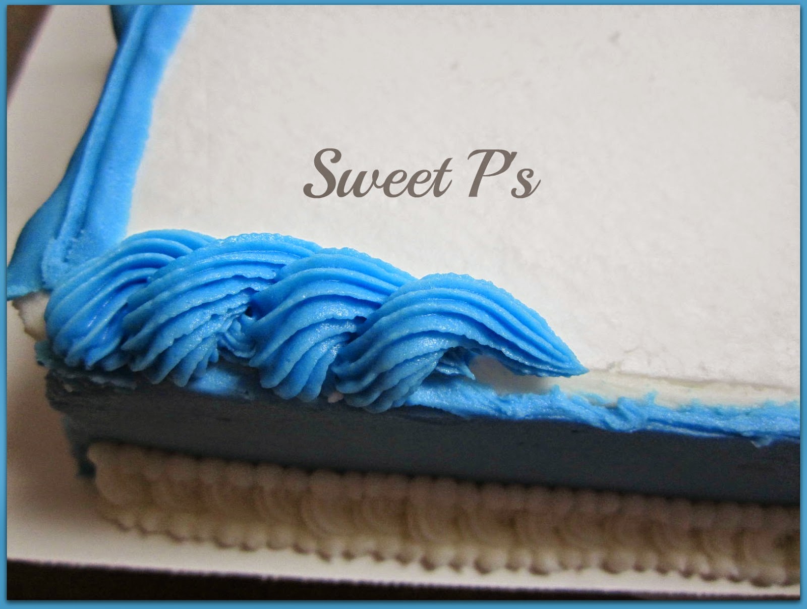 Simple Buttercream Borders Sweet P's Cake Decorating & Baking Blog