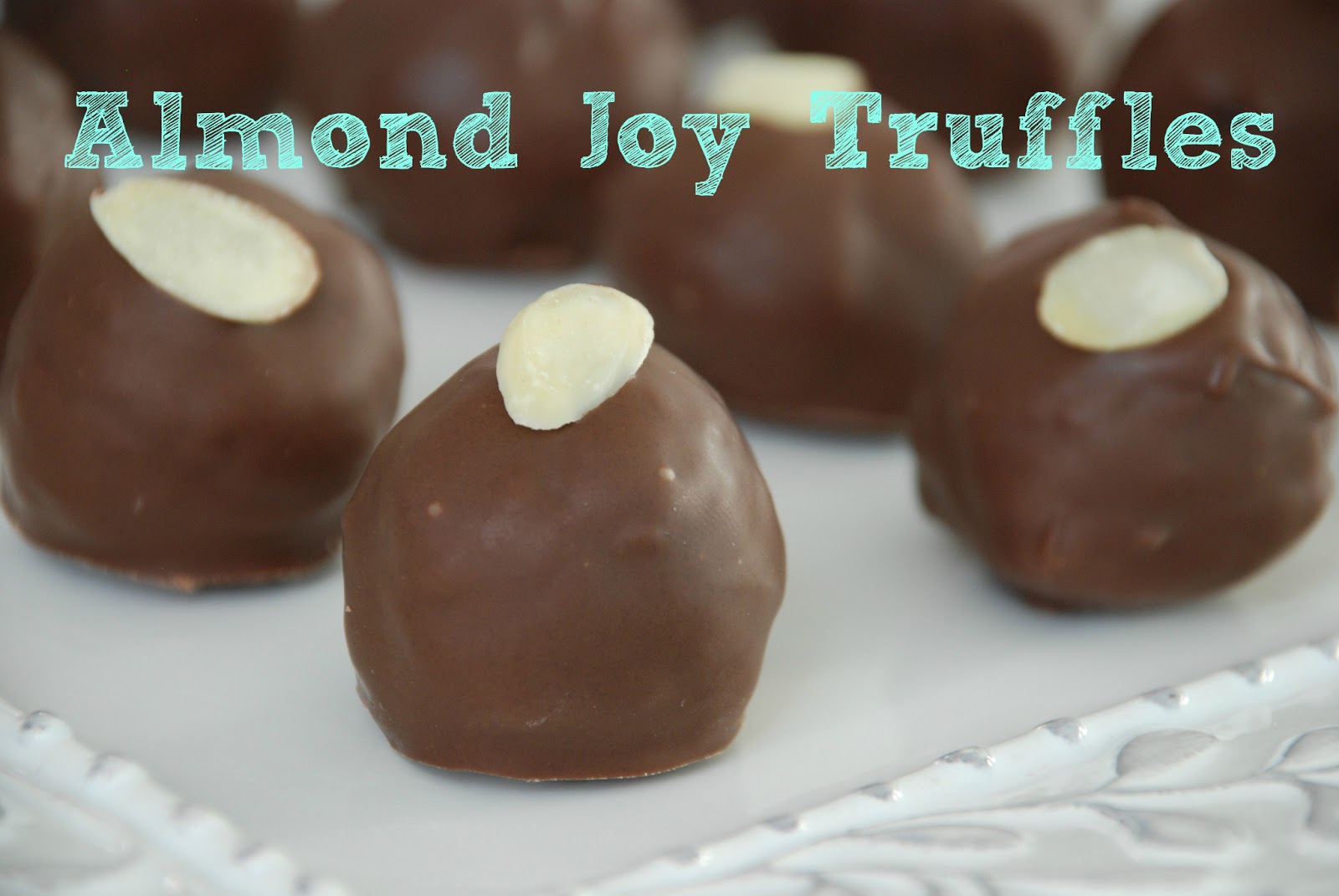 Tada's Kooky Kitchen Almond Joy Truffles