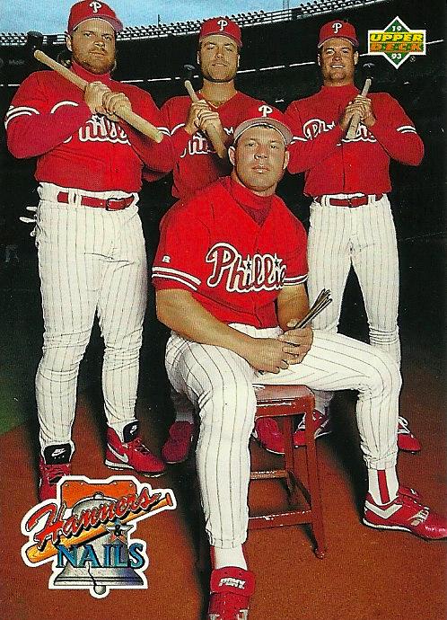 The Phillies Room: 1993 Upper Deck #485 Hammers & Nails