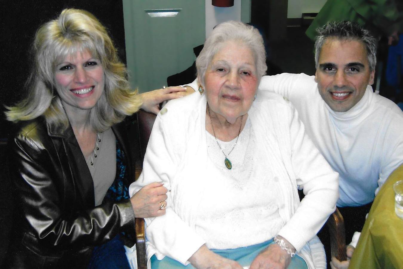 My sister Pam, my Mom and me and Mom's 85th Birthday (11-07)