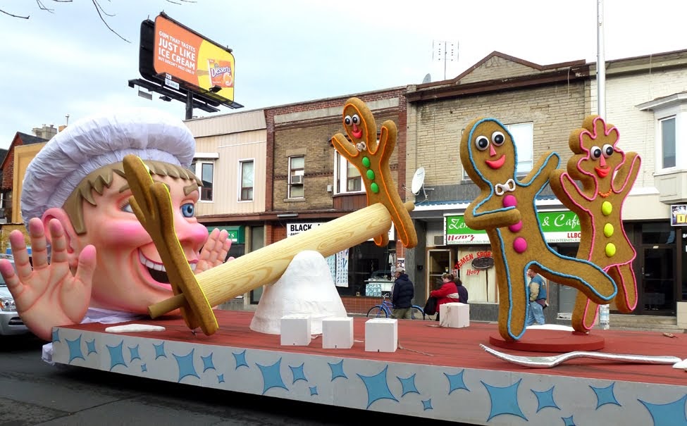 Occasional Toronto Gingerbread Float