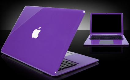 Apple: Colored apple laptops