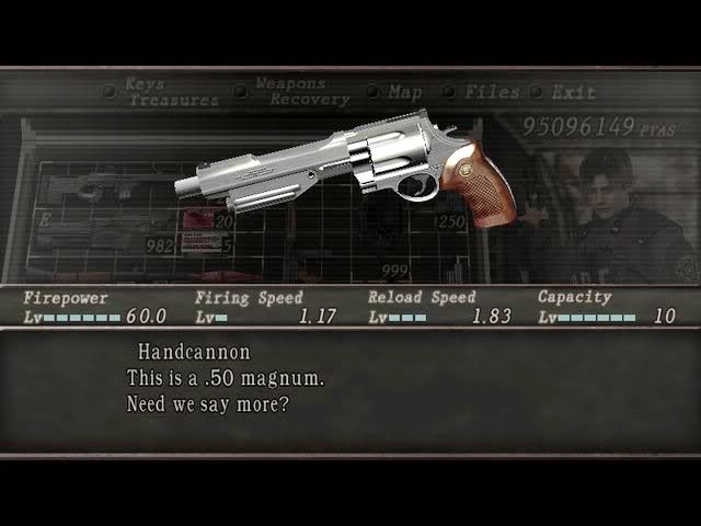 Analisa Senjata di Game Resident Evil 4 – part 1 handgun – Ojan