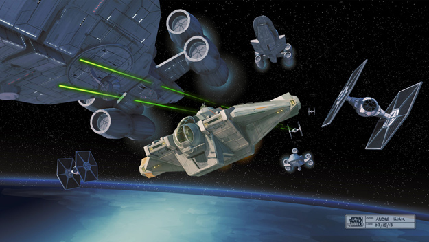 Star Wars Rebels: logo, concept art y detalles Star Wars Rebels: logo, concept art y detalles