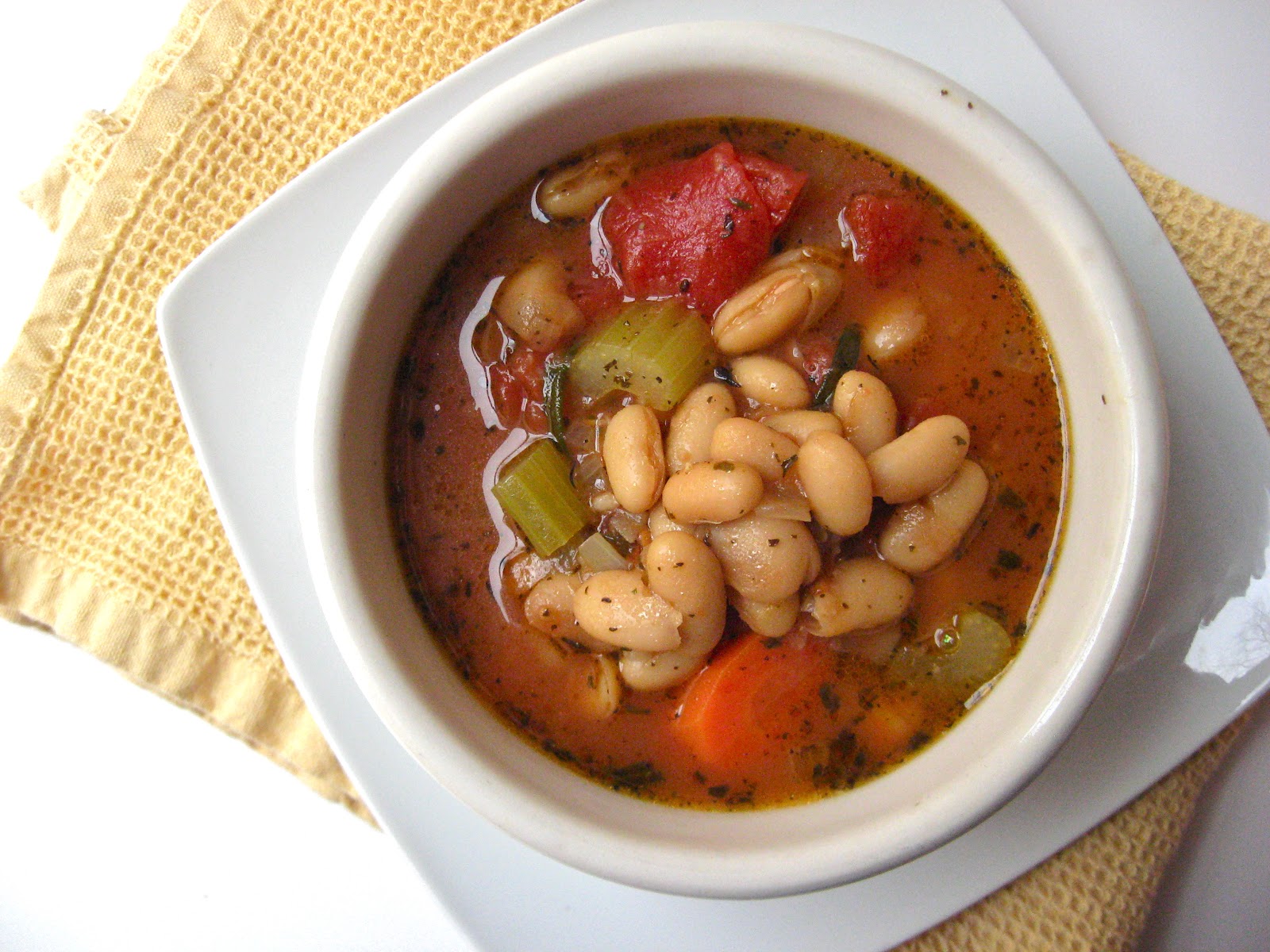 she's in the kitchen tuscan vegetable soup with cannellini beans and