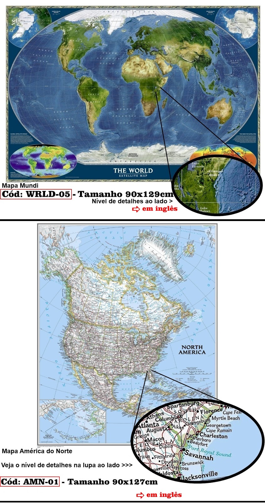 Mapa Mundi Gigante Foto Alta Definicao Em Papel Fotográfico - R$ 128,90