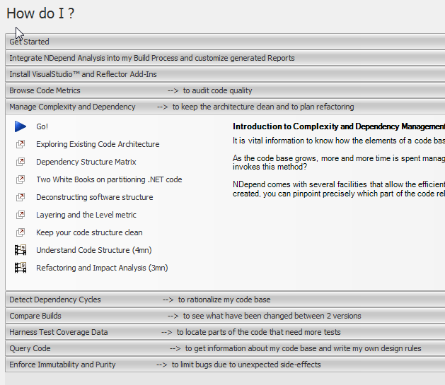 Solution review and refactoring with NDepend and Resharper