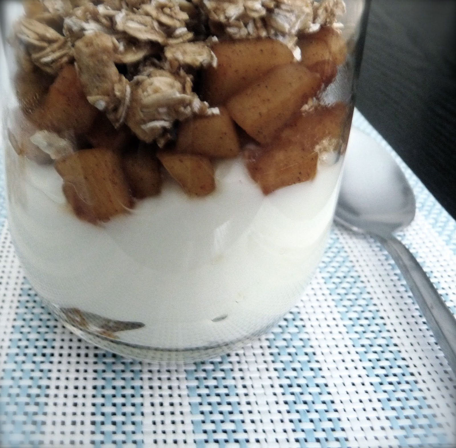 Vanilla Yogurt & Apple Compote Parfait