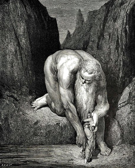 Reproduções De Pinturas Inferno, Canto I, 10-90 Dante execução de