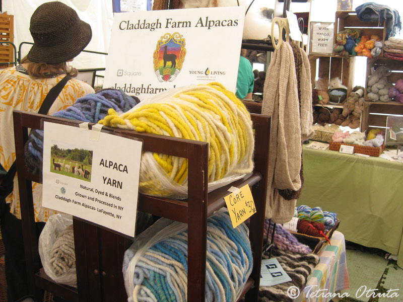 Rainbow Knitting Central NY Fiber Festival