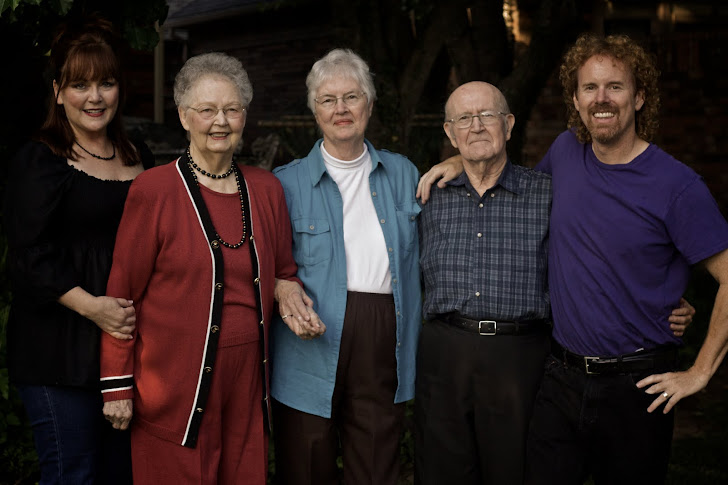 Me, Mom, Aunt Jo, Uncle Bob, and Cousin John