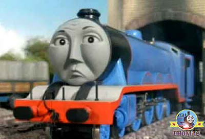 Thomas and friends Edward the blue engine is old steam pot train Gordon the big express sniffed
