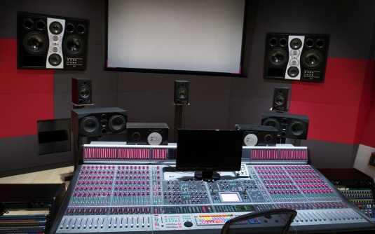 Audio recording studio