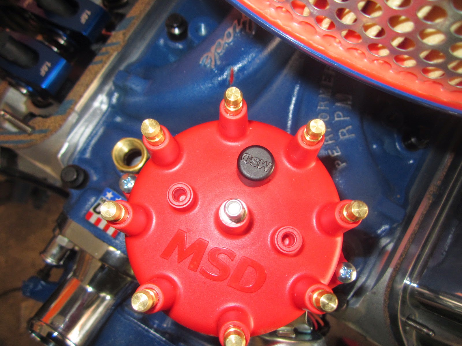 Kvicksilverpuman TDC Top dead center, finding and setting timing.