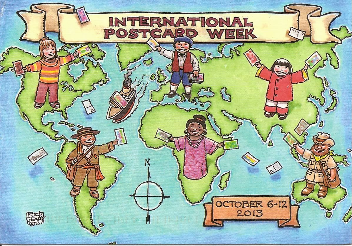 MY POSTCARDPAGE USA International Postcard Week
