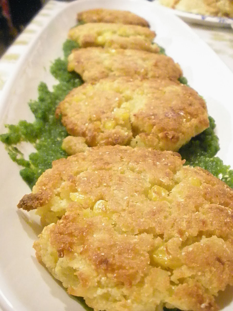 Rachel's Recipes Sweet Corn Tamale Cakes [Cheesecake Factory]