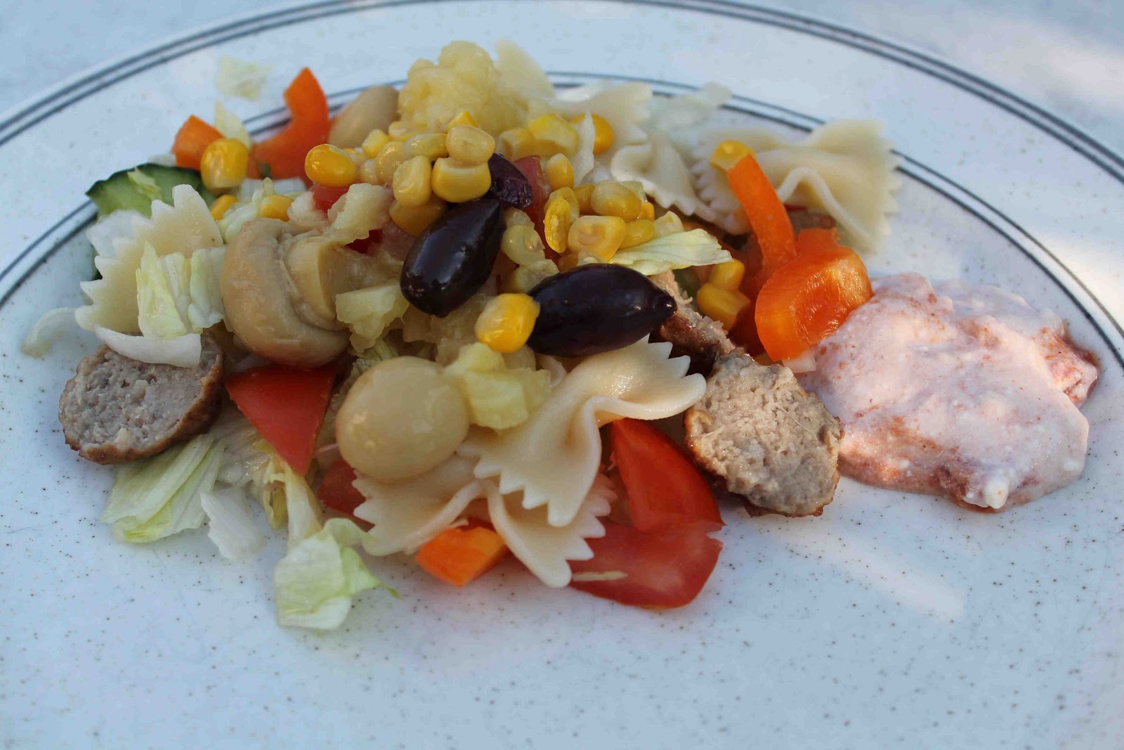 matro pastasallad med dressing i s Küchen Kall Kg Oftersheim ~ matro pastasallad med dressing i s