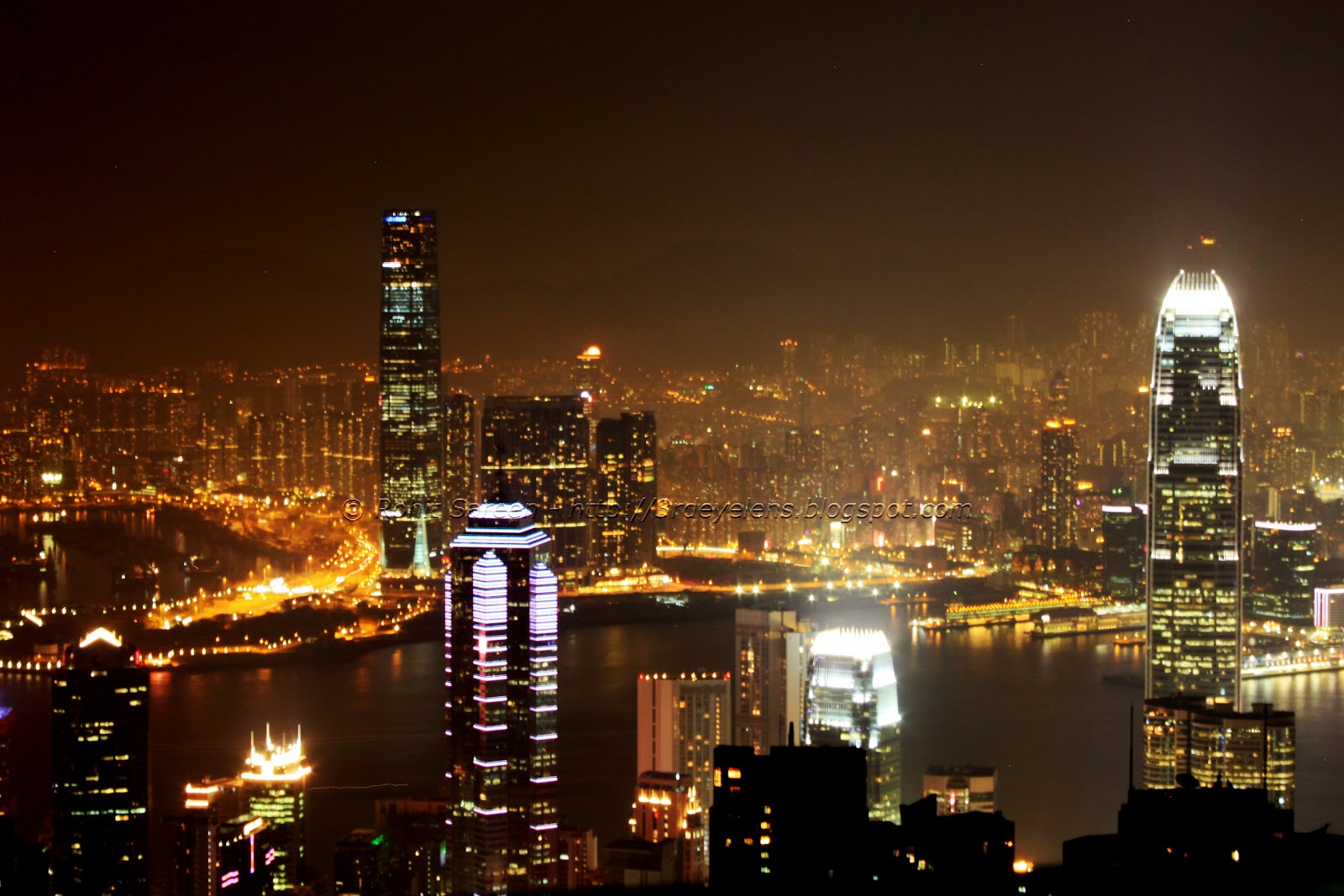 My Third Eye: Hong Kong Views at Night from The Peak