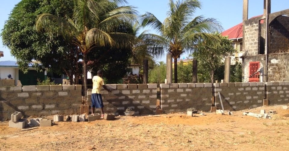 Love in Liberia Today's Construction Update
