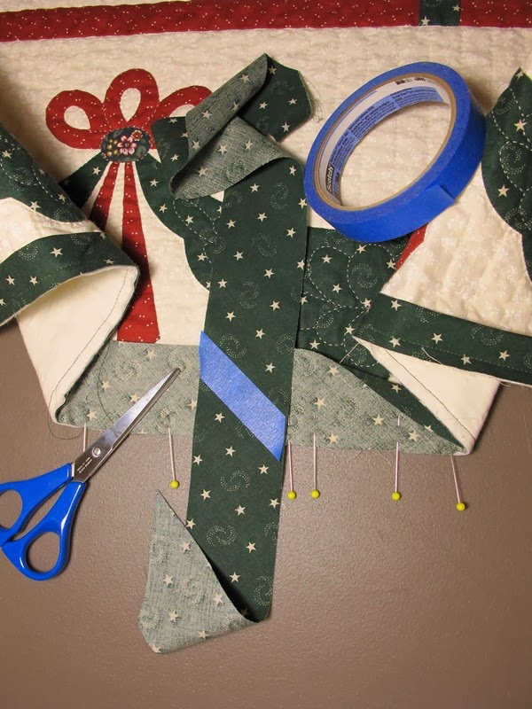 Baltimore Garden Quilts Easy Method to Join Binding Tails