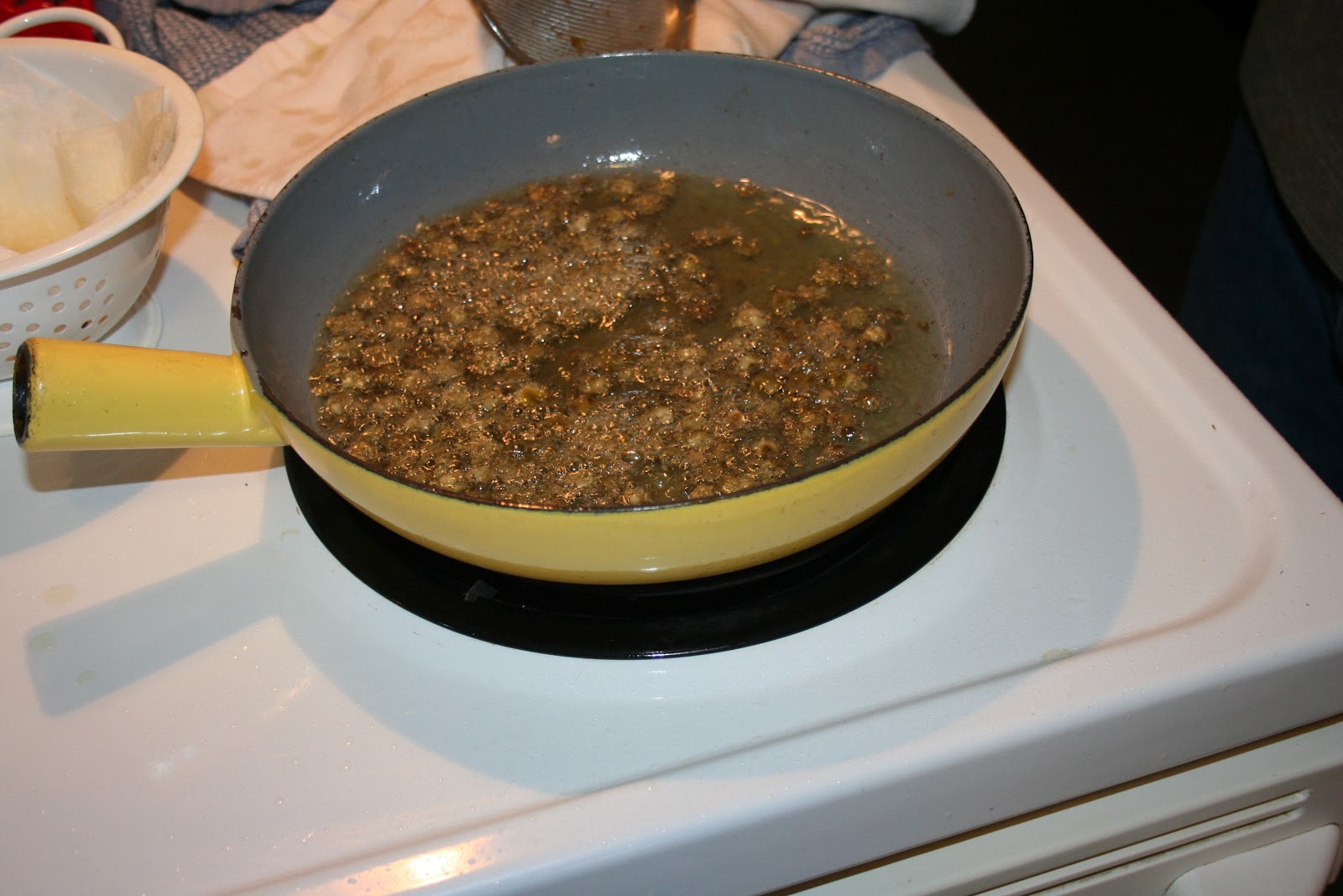 Cheers to Happy Deep Fried Capers...