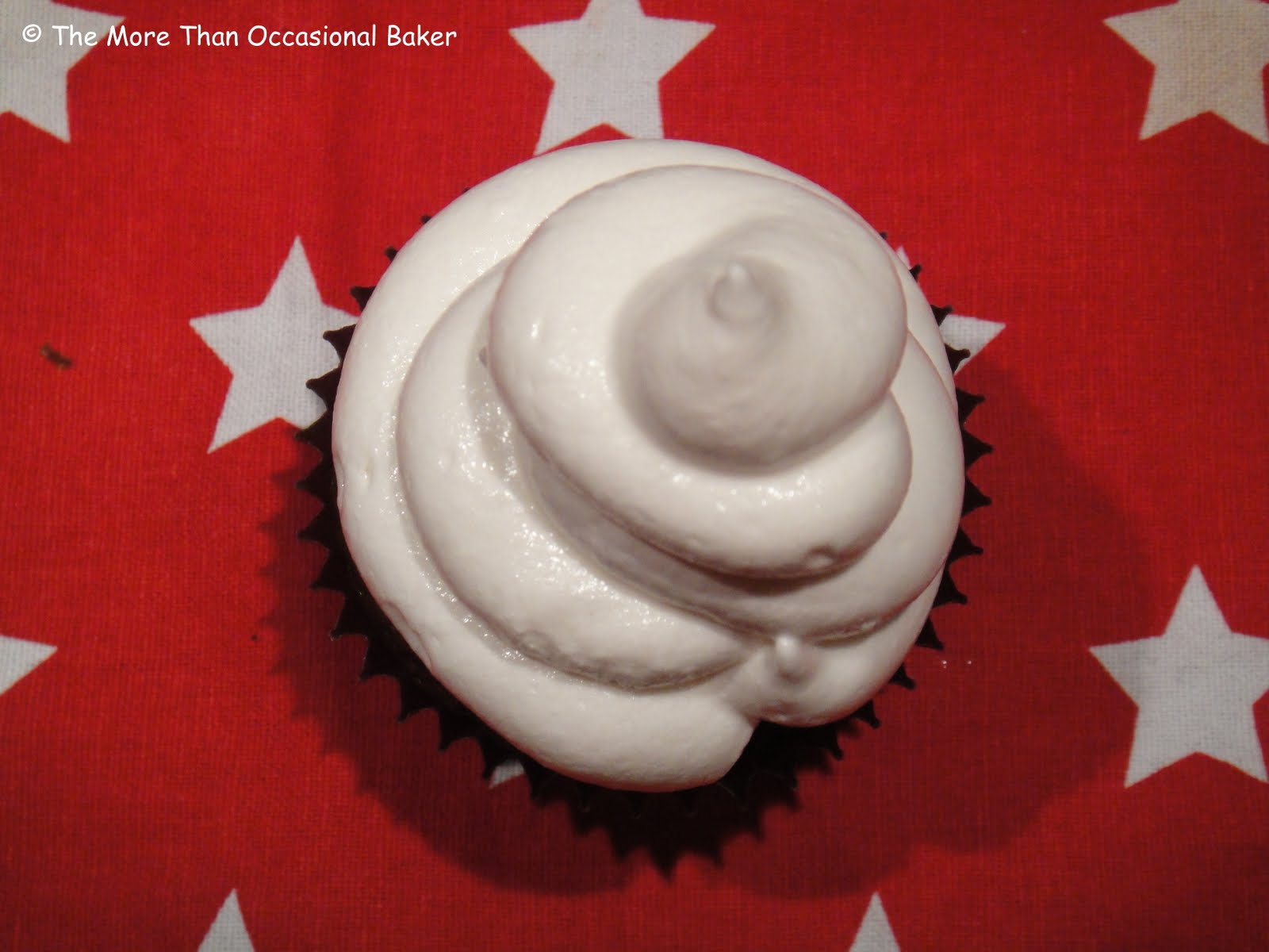 The more than occasional baker Hi Hat Marshmallow Cupcakes