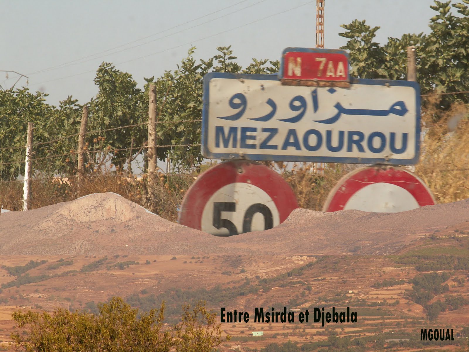Mezaourou , la campagne algérienne
