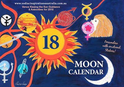 Moon Chart 2018 Australia