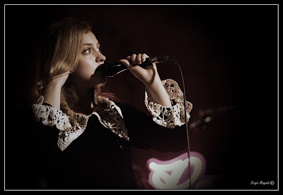Russian Red live concert in Toledo. She is beautiful