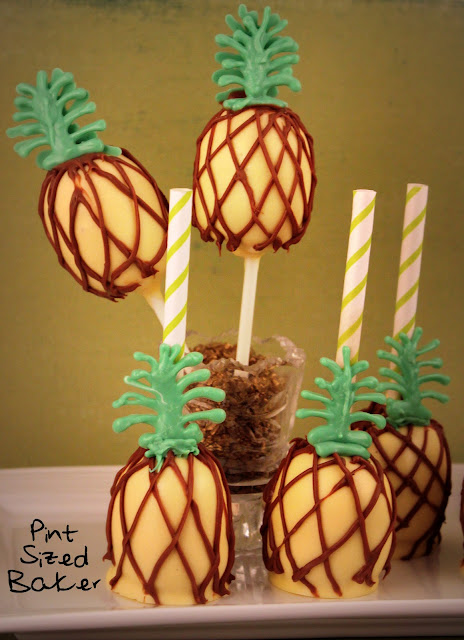 50 Cake Pop Collection for National Cake Pop Day 2015 36 PS+Pineapple+Cake+Pops+001+(14)