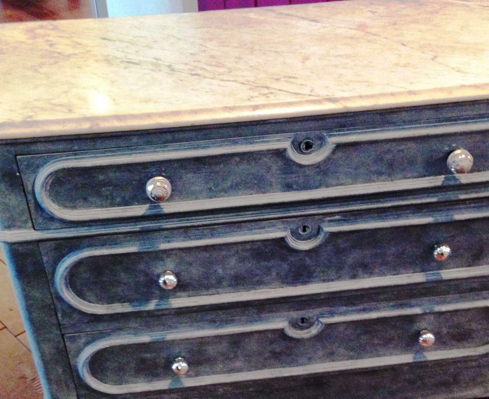Marble Top Dresser Makeover Lynn Fern