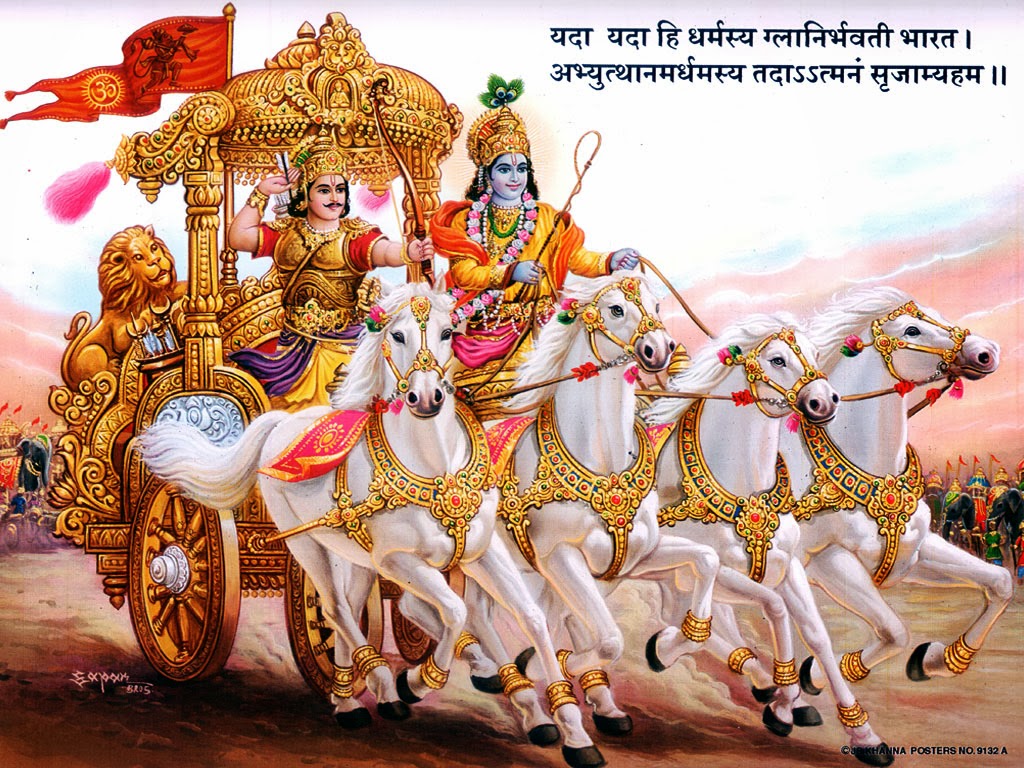 Mahabharat krishna arjuna dhungel amish wallpapers Amish Dhungel's Blog: Work-Place Morals from Mahabharata