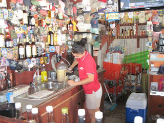 Claudia at work