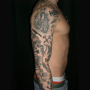 Mr X [Duncan X] mr tattoo arm 