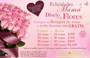 Porque mamá lo merece, este 10 de mayo, Díselo con Flores. (flyer mayo low)